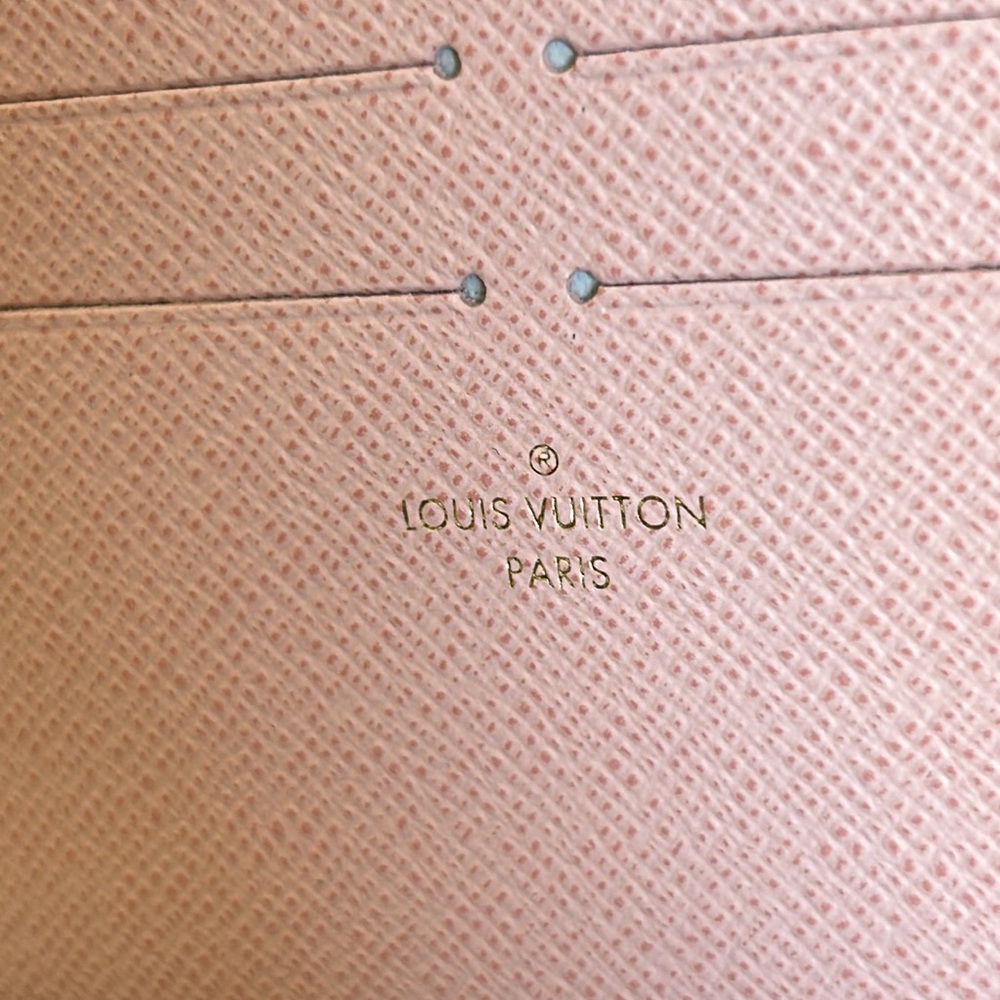 LV Damier Azur Felicie Chain Bag - Picture 5 of 8